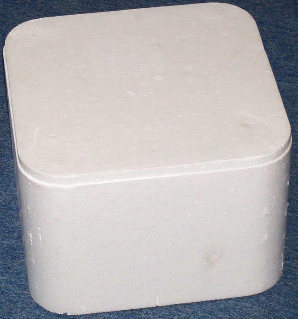 Boîte en polystyrène
