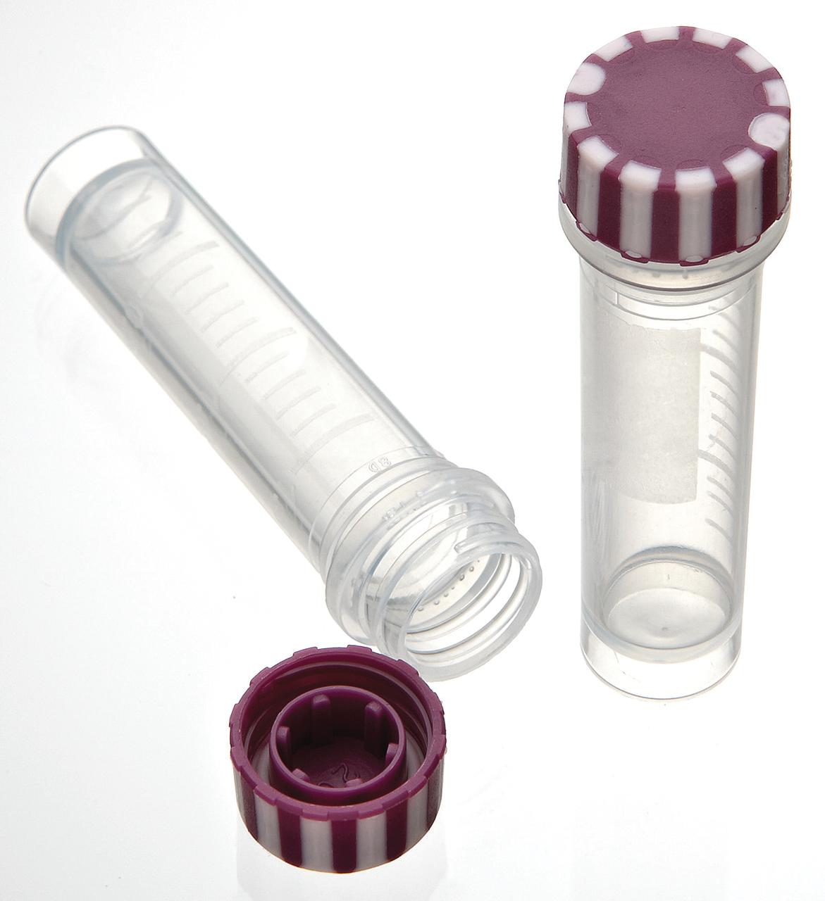 Microtube SuperClear™ avec cape élastomère