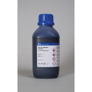Bleu de méthylène (C. I. 52015), 10 g, verre, cas.number.title.metatag  61-73-4, Dosage des tensioactifs, Analyses de l'eau, Réactifs  inorganiques & analytiques, Produits chimiques