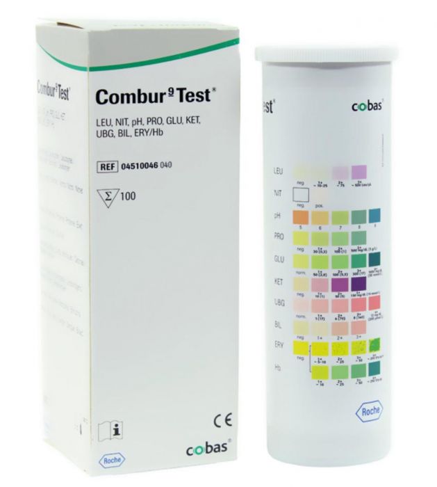 Bandelette urinaire Roche Combur Test® 3E, boîte de 50 - Bandelette urinaire  Combur Test® - Diagnostic urinaire - Bandelette et kit de diagnostic  médical - Produit chimique, colorant et réactif - Produits