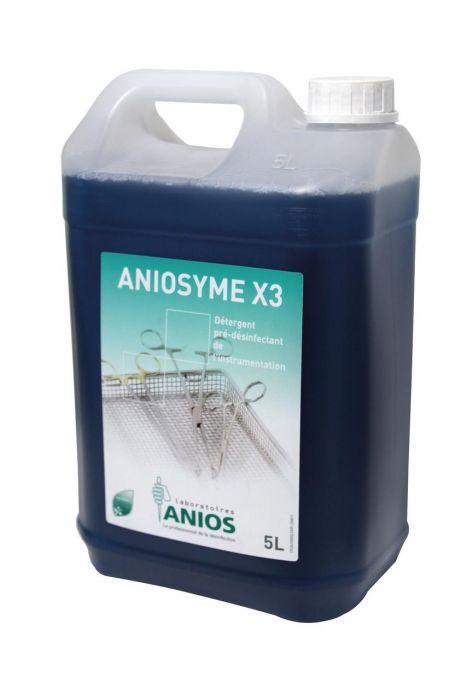 Détergent désinfectant de l'instrumentation Aniosyme X3<sup>(3)</sup> ANIOS