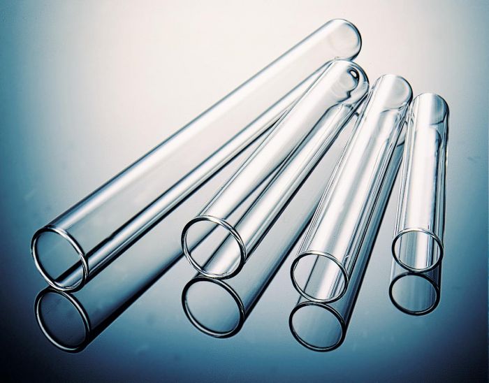 Tube 4ml en verre borosilicaté fond rond 10x75mm ep=0,6mm - Tube fond rond  bord droit - Tube en verre borosilicaté usage unique - Tube en verre - Tube  et accessoires - Produits