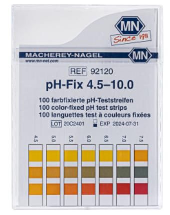 Papier indicateur de pH en bandelettes pH-Fix - Bandelette test - Papier  indicateur pH en rouleaux et bandelettes - Mesure physico-chimique -  Produit chimique, colorant et réactif - Produits