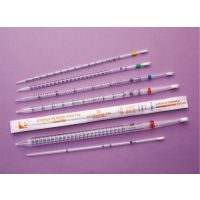 Pipette plastique graduée en polystyrène 275mm 1ml stérile en emballage unitaire