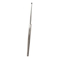 Curette en inox diamètre 1mm longueur 160mm