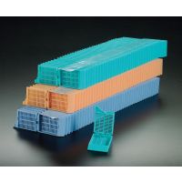 Cassette Unisette™ pour imprimante Primera en pile avec adhésif pour tissu bleue