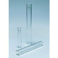 Tube 4ml en verre borosilicaté Pyrex® fond rond bord droit 10x75mm ep=1mm