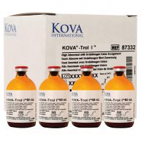 Etalon urinaire Kova-Trol®, coffret de 4 flacons de 60ml contrôles élevés