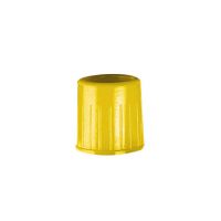 Bouchon secondaire pour tube sous-vide diam.15mm / vol.10ml jaune 