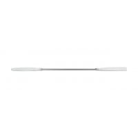Micro-spatule double conique en acier inox largeur 7mm