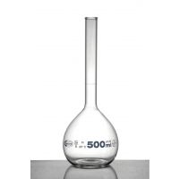 Fiole jaugée en verre Glassco 500ml classe A