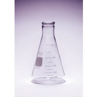 Fiole erlenmeyer en verre Pyrex® 500ml usage intensif col étroit