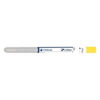 Ecouvillon floqué FLOQSwabs™ tige plastique bouton nylon minitip en tube unitaire stérile sécable 100mm