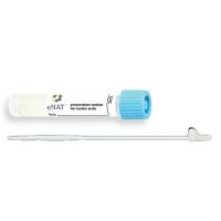 Milieu eNat™ liquide 2ml + 1 écouvillon floqué embout L/cervical stérile bleu en tube 13x80mm