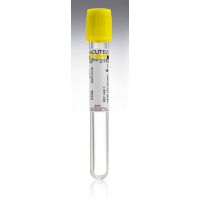 Tube sous vide Vacutest® en PET 6ml/7ml pour urine sans additif bouchon jaune stérile