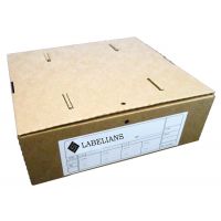 Classeur de stockage en carton brun avec 4 tiroirs pour 320 blocs d'inclusion ou 2000 lames