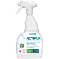 Détergent désinfectant Enzypin Actipur multi-surfaces prêt à l'emploi, spray 750ml
