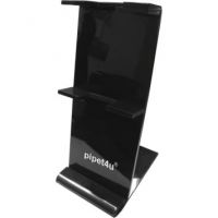 Portoir type portique pour 1 pipette multicanaux, en acrylique noir, AHN