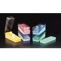 Boîte de rangement  SlideFile™ en polystyrène pour 100 lames avec couvercle transparent