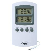 Thermomètre intérieur/extérieur -50/70°C, double affichage, 2906TM