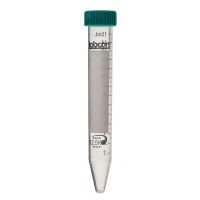 Tube à centrifuger 15ml gradué en polypropylène fond conique PerformR™ cape à vis verte stérile