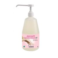 Aniosafe savon doux Haute Fréquence, flacon de 1L avec pompe doseuse